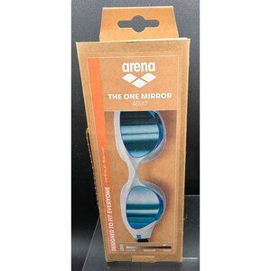 Arena The One Mirror Adult Swim Goggles In Blue With Dark Lenses